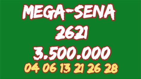 mega sena 2621-4